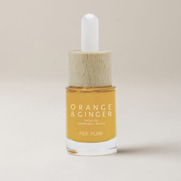 orange and ginger aceite facial