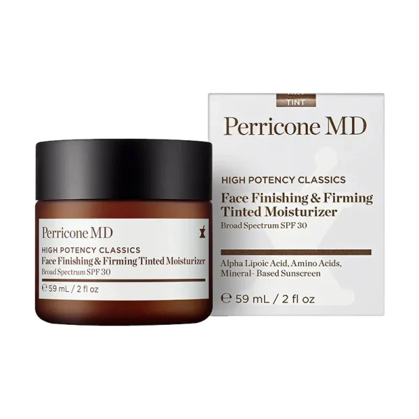 High potency classics face finishing & firming tinted moisturizer