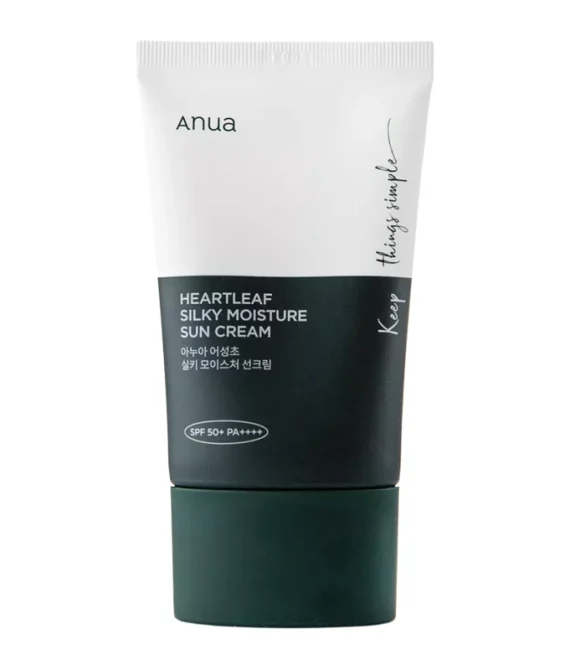 Heartleaf Silky Moisture Sun Cream SPF50+/PA+++