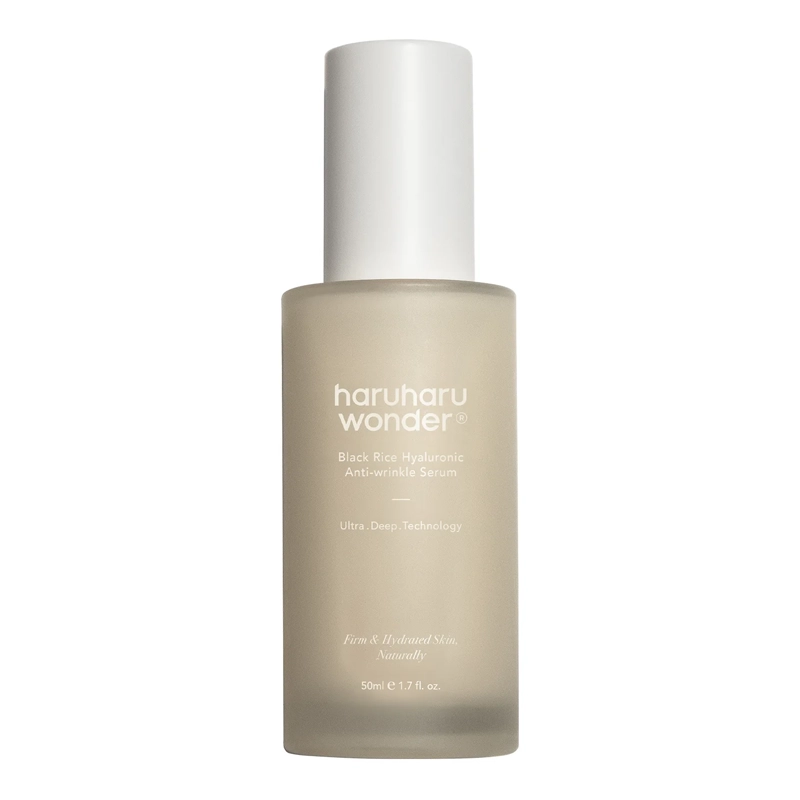 Black rice hyaluronic anti wrinkle serum