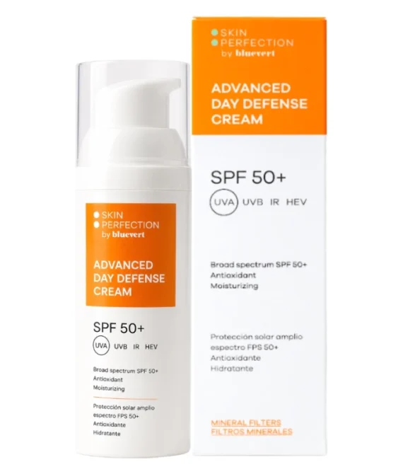 Advanced Day Defense Cream Solar Facial Mineral SPF 50+