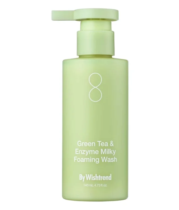 Green Tea & Enzyme Milky Foaming Wash
