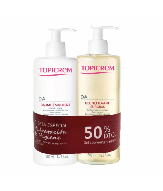 TOPICREM – Pack DA Bálsamo Emoliente + DA Bálsamo Emoliente